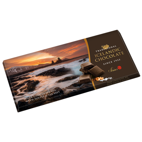 Nói Síríus Chocolate - Dark Chocolate with Toffee and Sea Salt