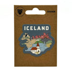 Iceland Map - Sticker