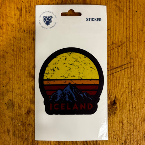 Iceland Sun - Sticker