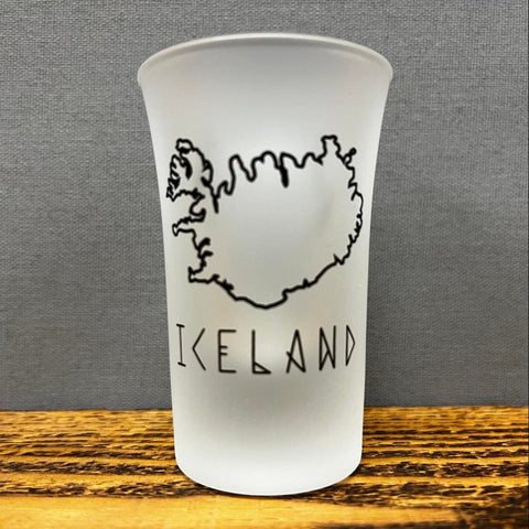 Iceland Runeletter - Shot Glass