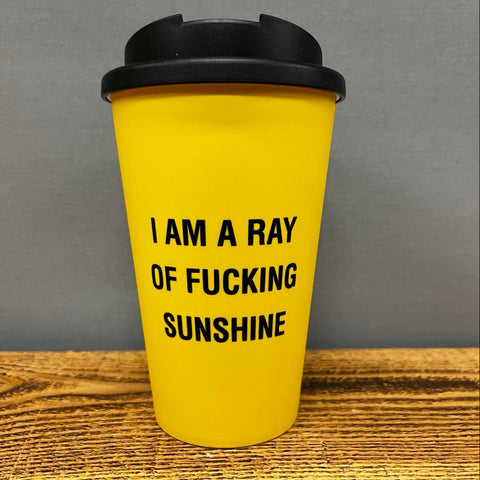 Ray of Fucking Sunshine - Travel Mug