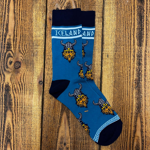 Socks - Viking - Blue