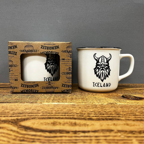 Viking Iceland - Mini Mug - White