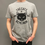 Cats of Reykjavik - T-shirt - Grey