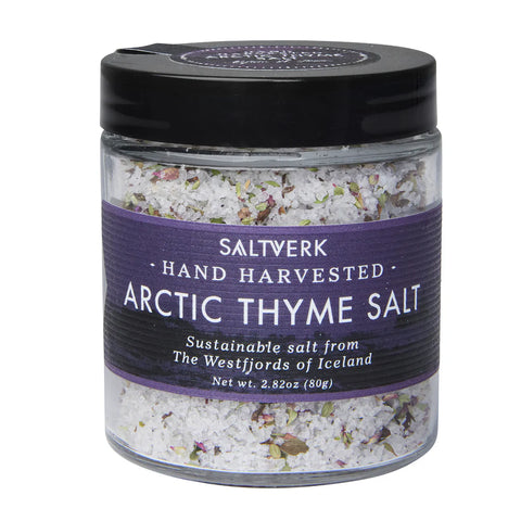 <transcy>Saltverk - Récolté à la main - Sel de thym arctique</transcy>