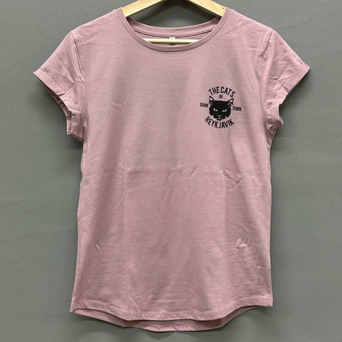 The Cats of Reykjavik Badge - Women's T-shirt - Pink