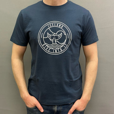 Dive Into It - T-shirt - Denim Blue