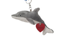 Grey Dolphin Keyring 13 cm - Plush Toys