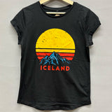 Iceland Sun - Women's T-shirt - navy blue