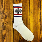 Mountains Sport Socks - White