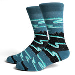 <transcy>Socken - Helm der Ehrfurcht - Schwarz / Grau - Neu</transcy>