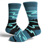 <transcy>Socken - Helm der Ehrfurcht - Schwarz / Grau - Neu</transcy>