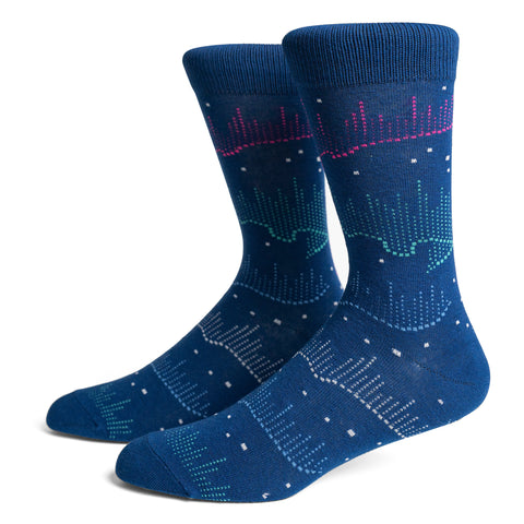<transcy>Chaussettes - Helm of Awe - Noir / Gris - Neuf</transcy>