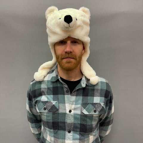 Polar Bear Beanie - Adult Size