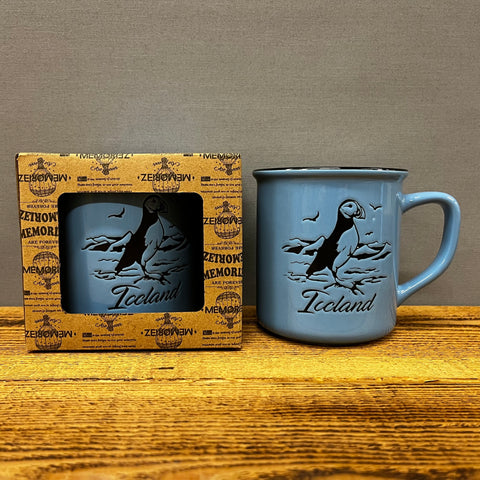 Puffin - Mug - Blue