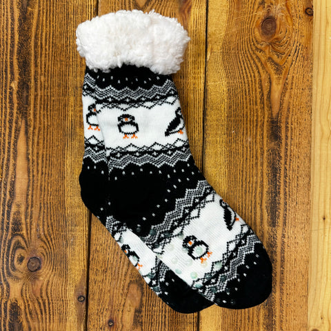 Puffin Cozy Socks
