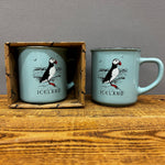 Puffin Iceland - Mug - Green