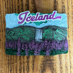 Skógarfoss Waterfall - Resin Magnet