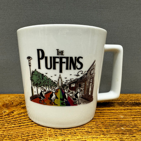 The Puffins - Ceramic Mug - White