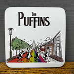 THE PUFFINS - Set of 6 Cork Coasters