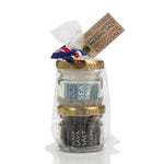 2 Salt Types - Black and Pure Flake Salt - Icelandic Geo Thermal Salt - Mix D