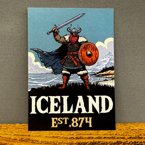 Postcard - Viking Iceland