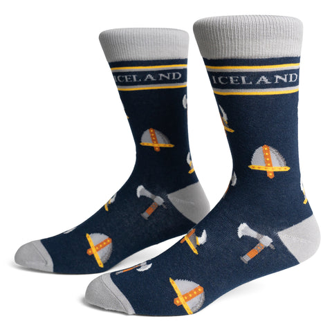 <transcy>Chaussettes - Helm of Awe - Noir / Gris - Neuf</transcy>
