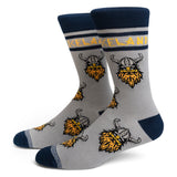 <transcy>Socken - Helm der Ehrfurcht - Schwarz / Grau - Neu</transcy>