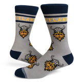<transcy>Socken - Helm der Ehrfurcht - Schwarz / Grau - Neu</transcy>