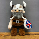 Viking with Flag Shield - Plush Toys