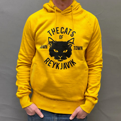 Unisex Hoody - The Cats of Reykjavik - Yellow