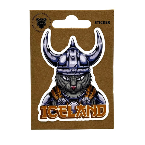Cat Viking - Sticker