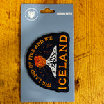 The Land of Fire and Ice - Iron on Patch