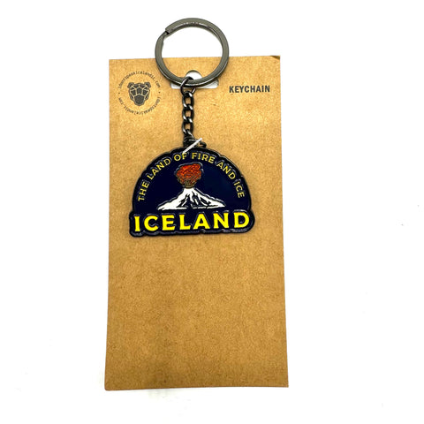 The Land of Fire & Ice - Keychain