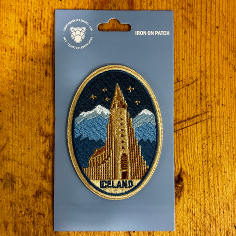 Hallgrímskirkja Church - Iron on Patch