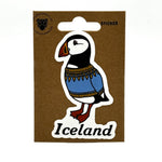 Puffin in a Wool Sweater - Sticker