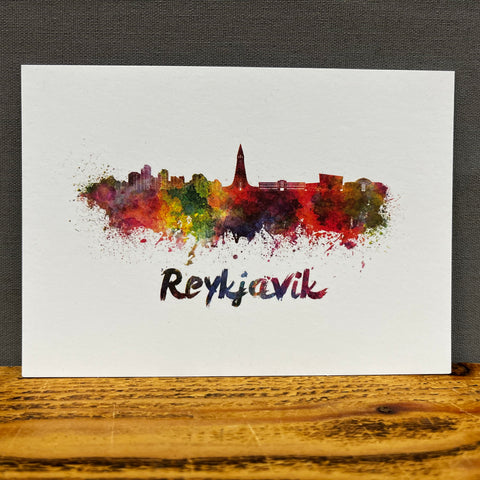 Postcard - Reykjavik Skyline