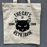 Tote Bag, 4,4 oz - Cats of Reykjavík