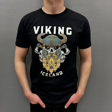 Viking Axes - T-Shirt - Black