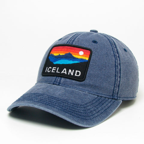 Trucker Dashboard Cap - Iceland Horizon - Navy