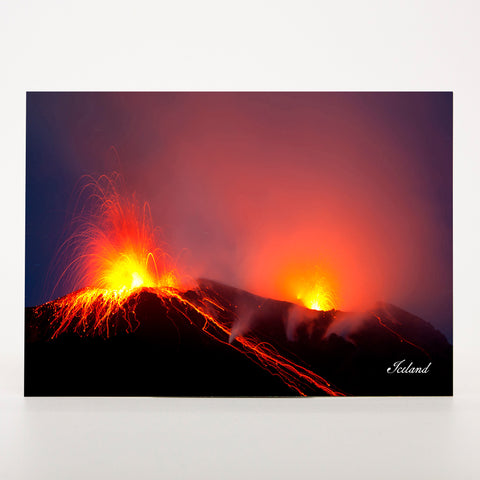 Picture Postcard - Volcanic Action