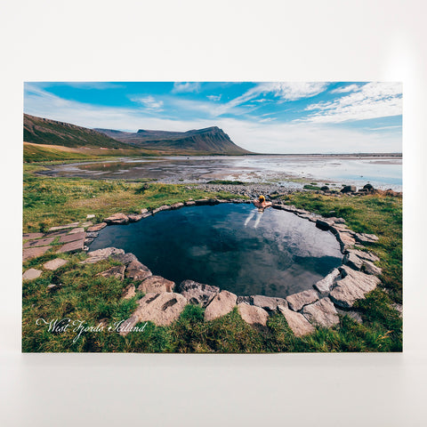 Picture Postcard - Nature Pool In West Iceland