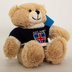 Polar Bear - Blue Sweater with flag - Plush Toys
