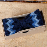 Wool Bowtie - Blue - Idontspeakicelandic