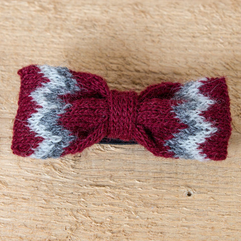 Wool Bowtie - Red - Idontspeakicelandic