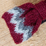 Wool Bowtie - Red - Idontspeakicelandic