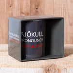 Eyjafjallajökull Is So Easy to Pronounce - Mug in a Box - Gray - Idontspeakicelandic
