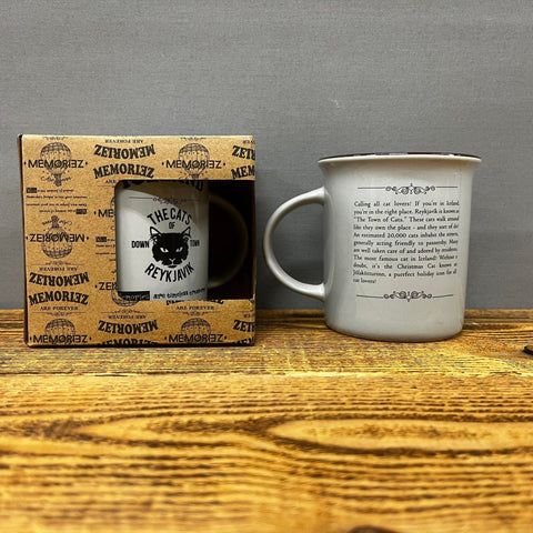 The Cats of Reykjavik - Story Mug - Grey