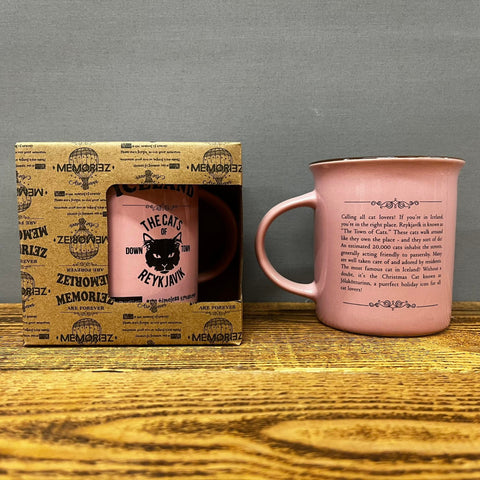 The Cats of Reykjavik - Story Mug - Pink