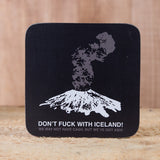 Don't Fuck With Iceland - Set of 6 Cork Coasters - Idontspeakicelandic